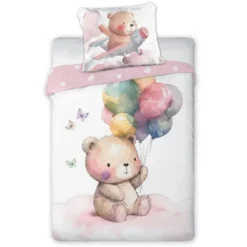 Pościel 100 x 135 Bawełna Dziecięca Przytulaki 036
