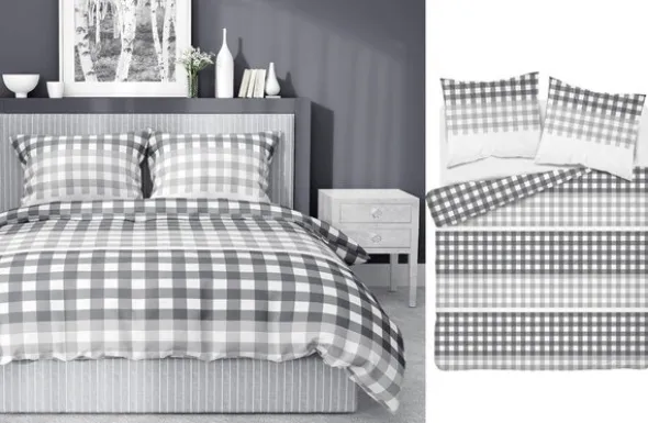 Pościel 220 x 200 3cz Asti Satynowa Bawełna 4914_A