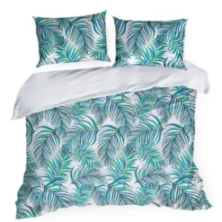 Pościel 160 x 200 3cz Design Mikrowłókno Palms 02