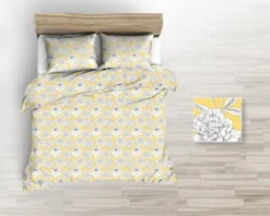 Pościel 220 x 200 3cz Flanela Marita 1077N