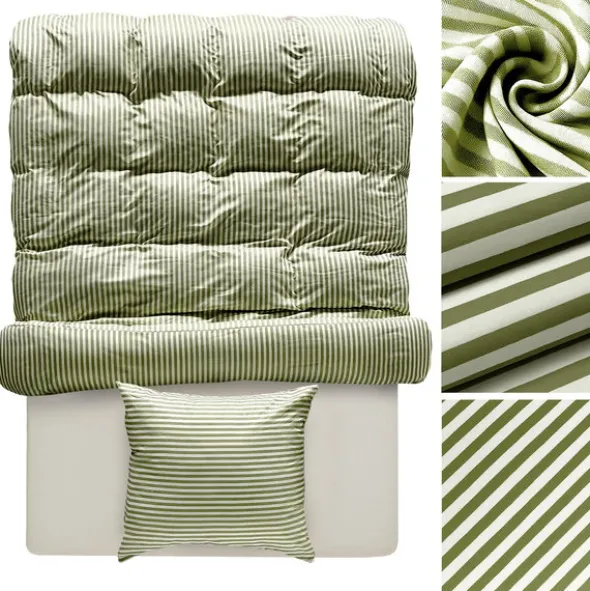 Pościel 140 x 200 2cz Mikrofibra w Pasy Eusebia Home 15