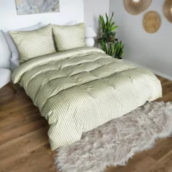 Pościel 140 x 200 2cz Mikrofibra w Pasy Eusebia Home 15