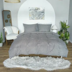 Pościel 220 x 200 3cz Mikrofibra w Pasy Eusebia Home 10