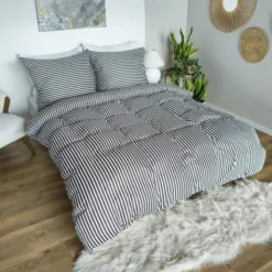 Pościel 160 x 200 3cz Mikrofibra w Pasy Eusebia Home 10