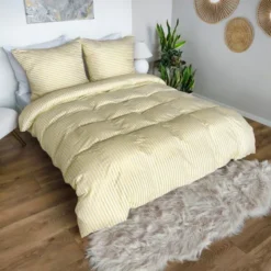 Pościel 160 x 200 3cz Mikrofibra w Pasy Eusebia Home 11