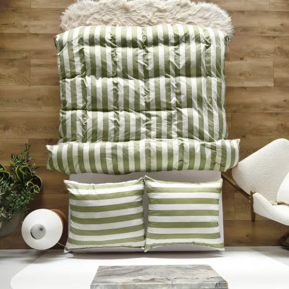 Pościel 220 x 200 3cz Mikrofibra w Pasy Eusebia Home 08