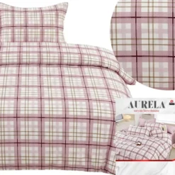 Pościel 140 x 200 2cz Satyna Bawełniana Aurela 13
