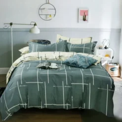 Pościel 200 x 220 3cz Satyna Bawełniana Dalia 05