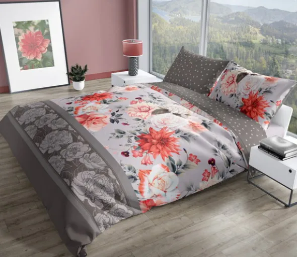 Pościel 140 x 200 2cz Satynowa Pure Sateen 007