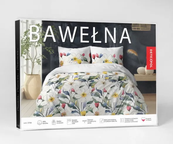 Pościel 220 x 200 3cz Vicenza Bawełna wz. 5774A