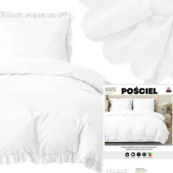 Pościel 160 x 200 3cz z Falbaną Luxury Jowita 08