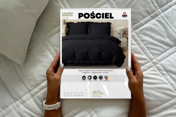 Pościel 140 x 200 2cz z Falbaną Luxury Jowita 01