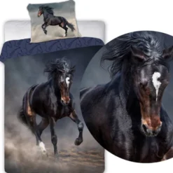 Pościel 160 x 200 Młodzieżowa Horses 004 Tornado