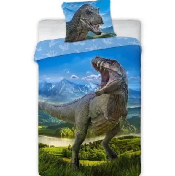 Pościel 140 x 200 Młodzieżowa T-REX 001