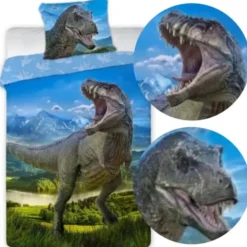 Pościel 140 x 200 Młodzieżowa T-REX 001