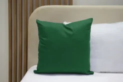 Poszewka Bawełna 70 x 80 Jednolita Ola Zieleń Butelkowa
