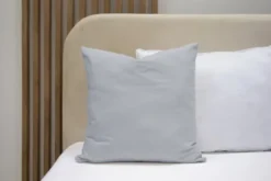 Poszewka Bawełna 70 x 80 Jednolita Ola Brudny Szary
