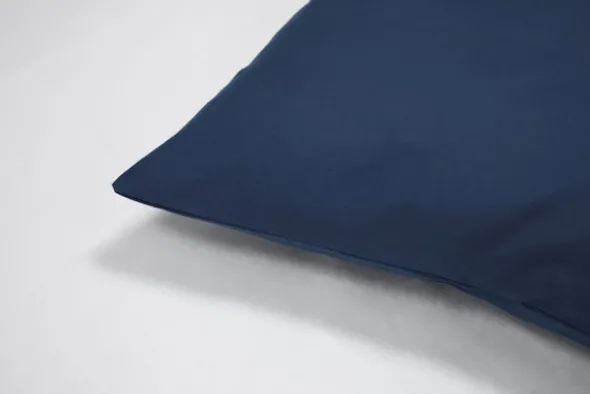 Poszewka Bawełna 50 x 60 Jednolita Ola Granat Navy