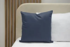 Poszewka Bawełna 50 x 60 Jednolita Ola Granat Navy