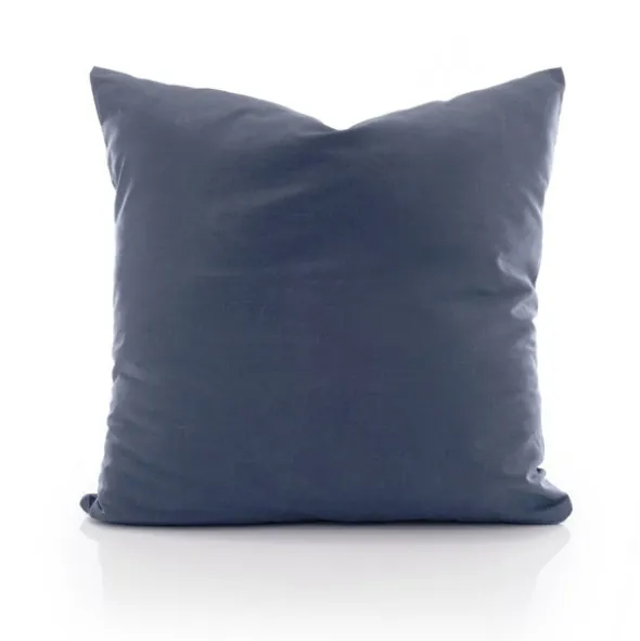 Poszewka Bawełna 45 x 45 Jednolita Ola Granat Navy