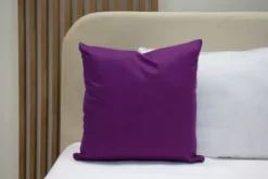 Poszewka Bawełna 70 x 80 Jednolita Ola Śliwka Fiolet