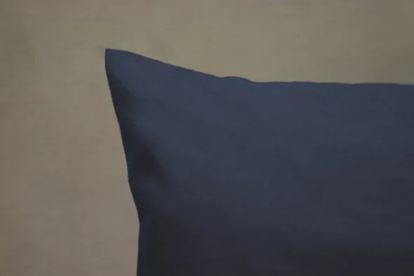 Poszewka Bawełna 50 x 80 Jednolita Ola Granat Navy