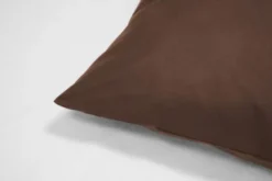 Poszewka Bawełna 50 x 80 Jednolita Ola Brąz Brązowa