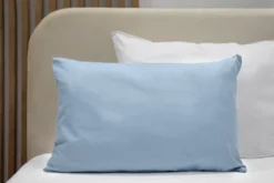 Poszewka Bawełna 50 x 80 Jednolita Ola Niebieski Blue
