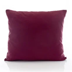 Poszewka Bawełna 50 x 60 Jednolita Ola Bordo Bordowa