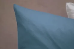 Poszewka Bawełna 50 x 50 Jednolita Ola Niebieski Blue