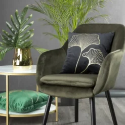 Poszewka Velvetowa Fres 45 x 45 Ciemnozielony
