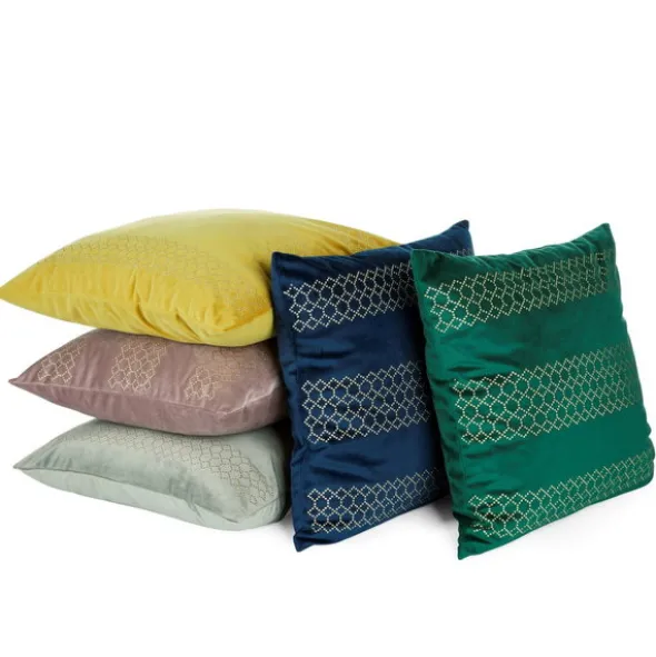 Poszewka Velvetowa Pari 45 x 45 Srebrny