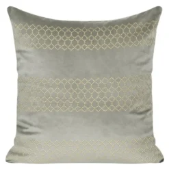 Poszewka Velvetowa Pari 45 x 45 Srebrny
