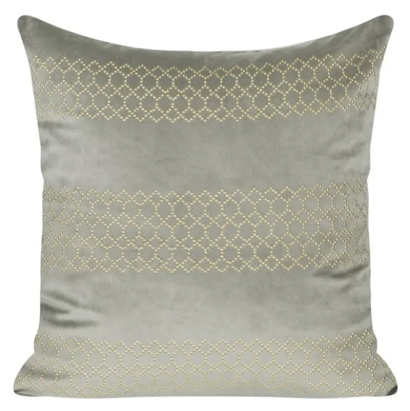 Poszewka Velvetowa Pari 45 x 45 Srebrny