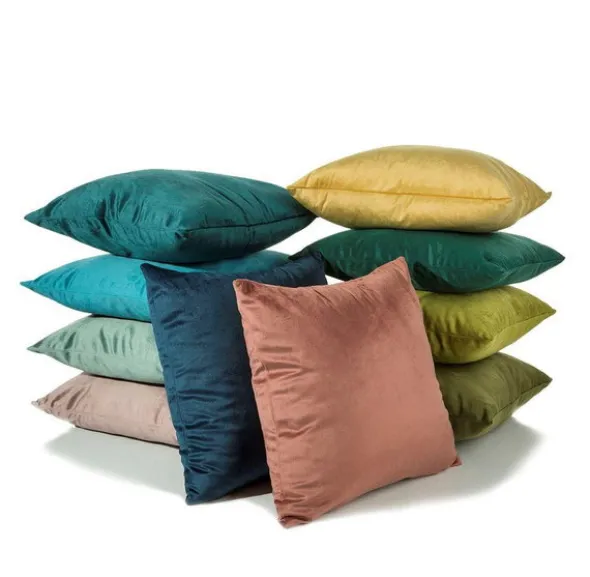 Poszewka Velvetowa Pierre 40 x 40 Ciemnoróżowy