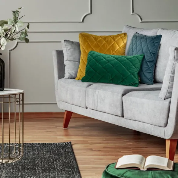 Poszewka Velvetowa Velvet 27 45 x 45 Biały