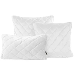 Poszewka Velvetowa Velvet 27 45 x 45 Biały