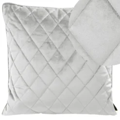Poszewka Velvetowa Velvet 27 45 x 45 Srebrny