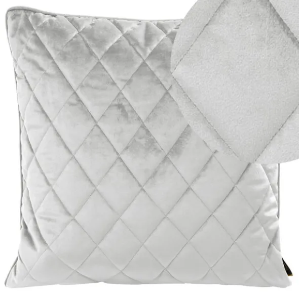 Poszewka Velvetowa Velvet 27 45 x 45 Srebrny