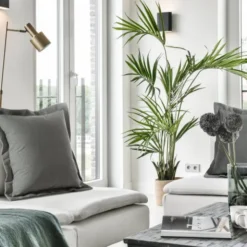Poszewka 40 x 40 Dekoracyjna Boho Lidia Srebrny
