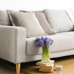 Poszewka 40 x 40 Dekoracyjna Boho Lidia Srebrny
