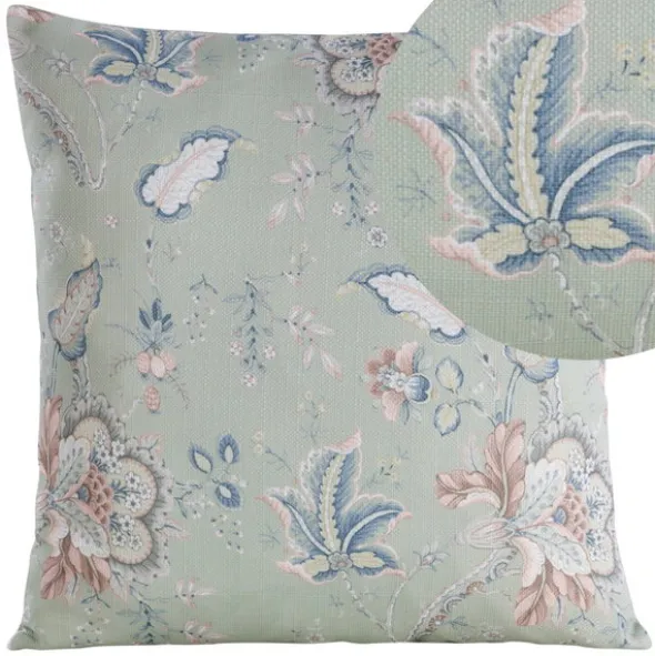 Poszewka 45 x 45 Dekoracyjna Flore 5 J. Zielony