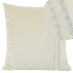 Poszewka 45 x 45 Dekoracyjna Glen2 Kremowy