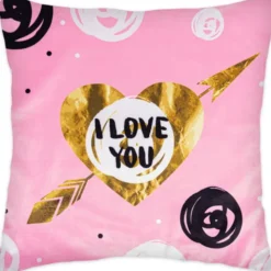 Poszewka 40 x 40 Dekoracyjna Heart Velvet 05