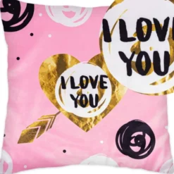 Poszewka 40 x 40 Dekoracyjna Heart Velvet 05