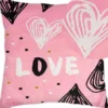 Poszewka 40 x 40 Dekoracyjna Heart Velvet 02