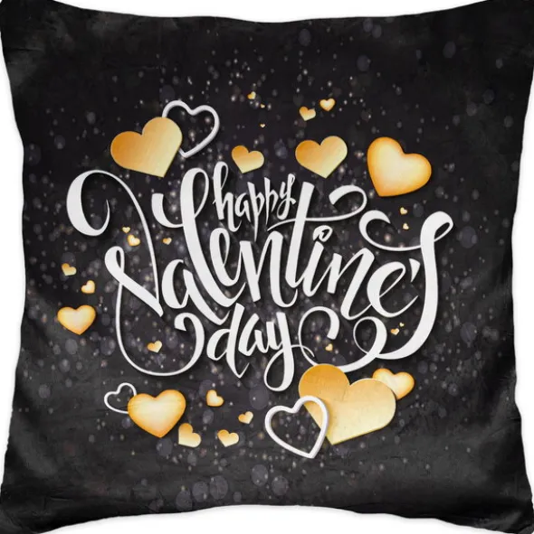 Poszewka 40 x 40 Dekoracyjna Heart Velvet 01