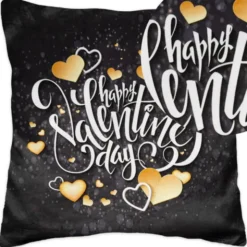Poszewka 40 x 40 Dekoracyjna Heart Velvet 01