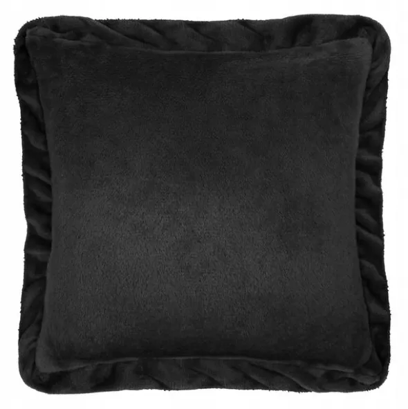 Poszewka 40 x 40 Dekoracyjna Mikrofibra Ruffly Cza