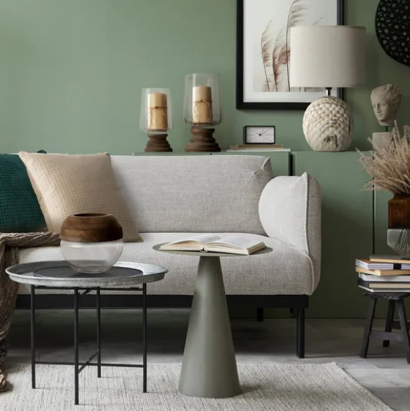 Poszewka 40 x 40 Dekoracyjna Velvet AMELIA Pudrowy